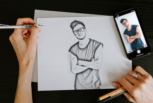 Image into sketch by fiverr