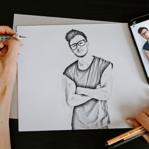 Image into sketch by fiverr